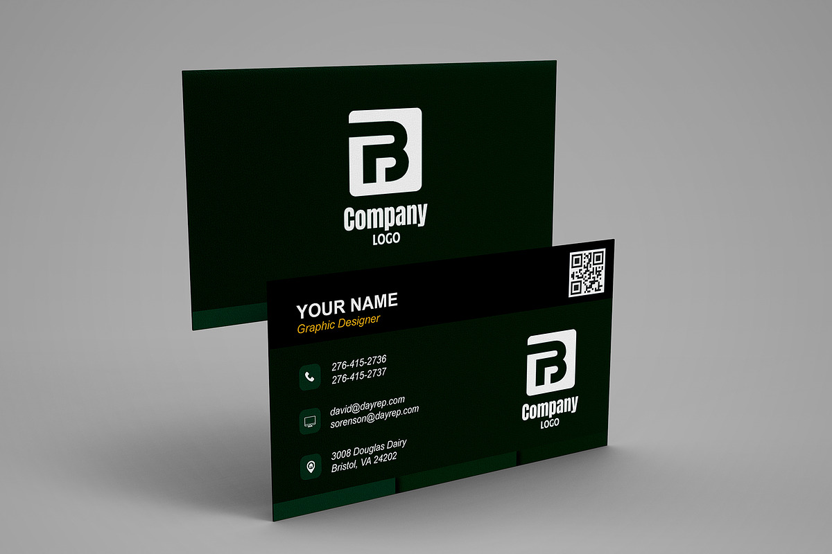 Realtor Business Card PSD preview 2