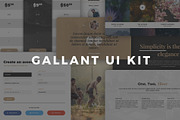 Gallant UI Kit, an UI Kit Template by alexandretms (Thumbnail 1 of 7)