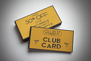 Bar Club Card, a Card Template by Konakchiev (Thumbnail 1 of 3)