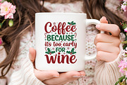 Christmas Coffee Quotes Bundle, an Illustration by RobertsArt (Thumbnail 11 of 15)