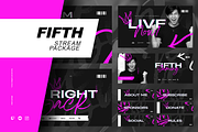 FIFTH Stream Package Canva Template, a Templates & Theme by Angkalimabelas (Thumbnail 1 of 7)