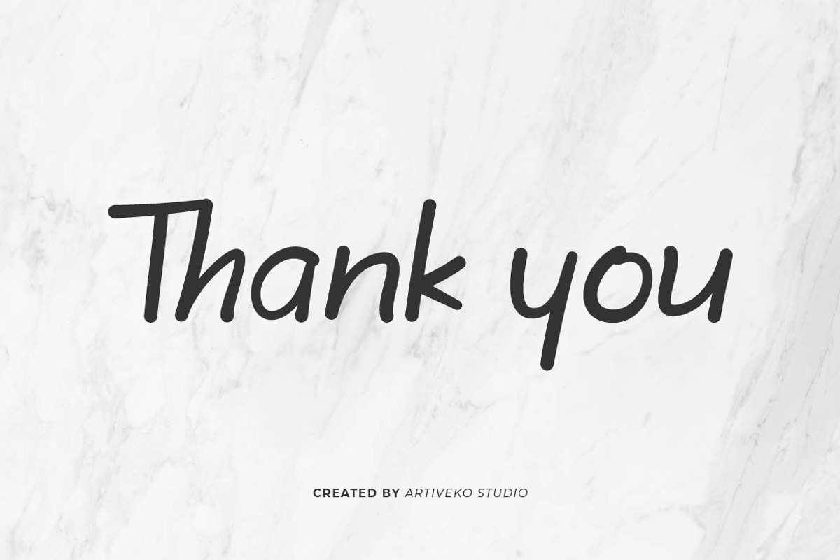 Lenttera Handwritten Font, a Handwritten Font by Artiveko (Photo 8 of 8)