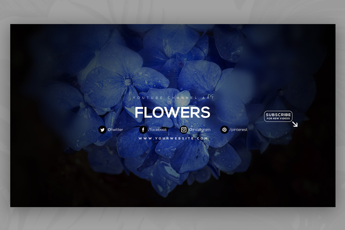 10 Youtube Channel Art Banners vol10, a Social Media Template by RussGFX (Photo 6 of 12)