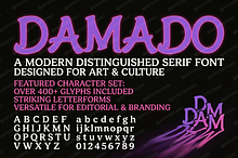 Damado - Elegant & Timeless Serif