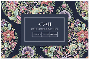 Adah, Block Print Inspired Patterns!