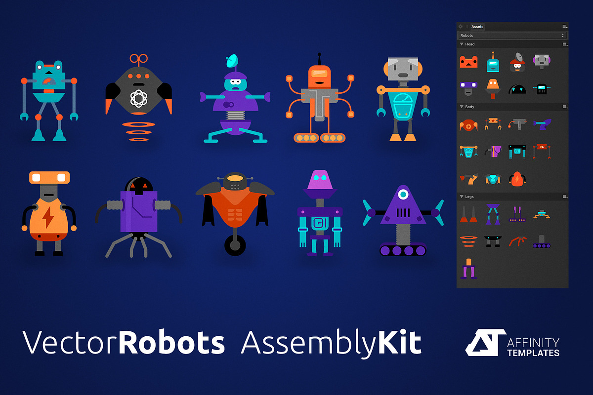 Affinity Designer Assets Bundle, a Healthcare Illustration by Affinity Templates (Photo 5 of 11)