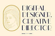 Lovera - Art Deco Typeface, a Sans Serif Font by Graptail (Thumbnail 7 of 12)