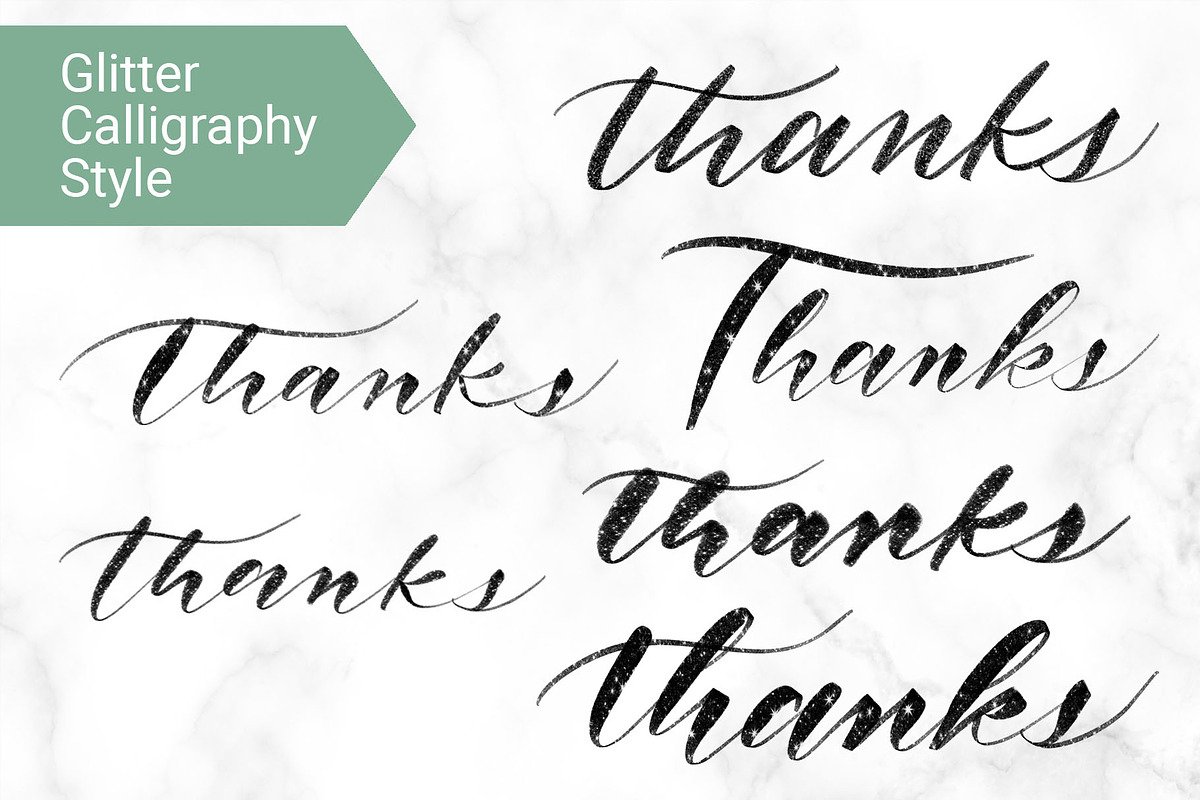 50 Styles of Thank You - Handwritten, an Illustration by Audrey Ra Design