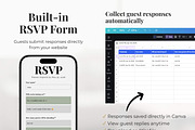 Dusty Green Wedding Website, a Landing Page Template by Everyday Perfection (Thumbnail 7 of 13)