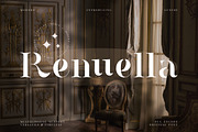 Renuella - Luxury Serif, a Serif Font by KennedyStudio (Thumbnail 1 of 11)