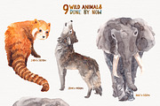 Wild Animals On-Demand, an Animal Illustration by Stella's Graphic Supply (Thumbnail 2 of 5)