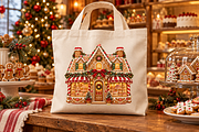 Vintage Christmas Gingerbread Bundle, an Object Graphic by Colorsfav (Thumbnail 5 of 7)