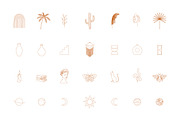 Boho Logos, an Illustration by ChicGraphix (Thumbnail 21 of 22)