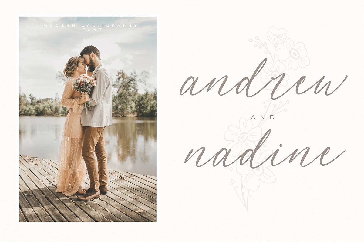 Miarlem - A Modern Calligraphy Font, a Script Font by Pen Culture (Photo 3 of 10)