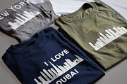 60 City Skyline Silhouettes Set, an Illustration by Booblgum (Thumbnail 7 of 10)
