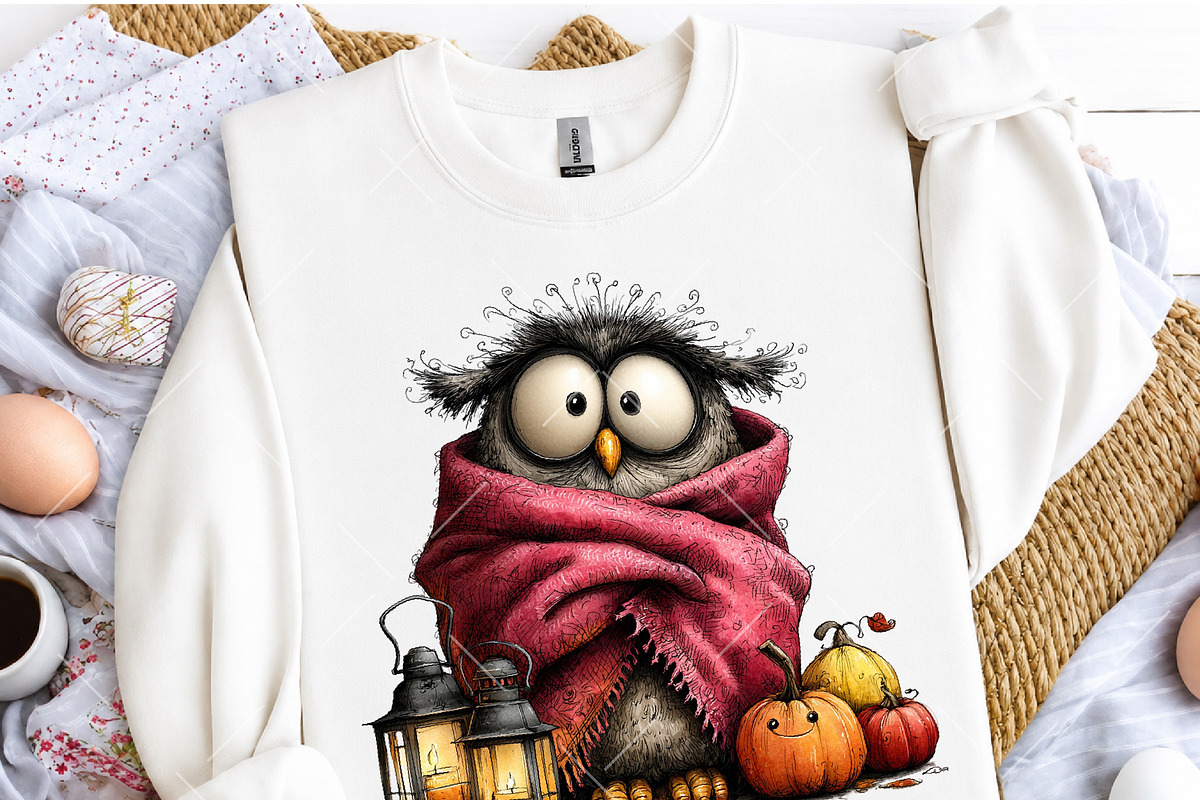 Whimsical Halloween Animals Clipart, a Seasonal Illustration by OK Design (Photo 5 of 6)