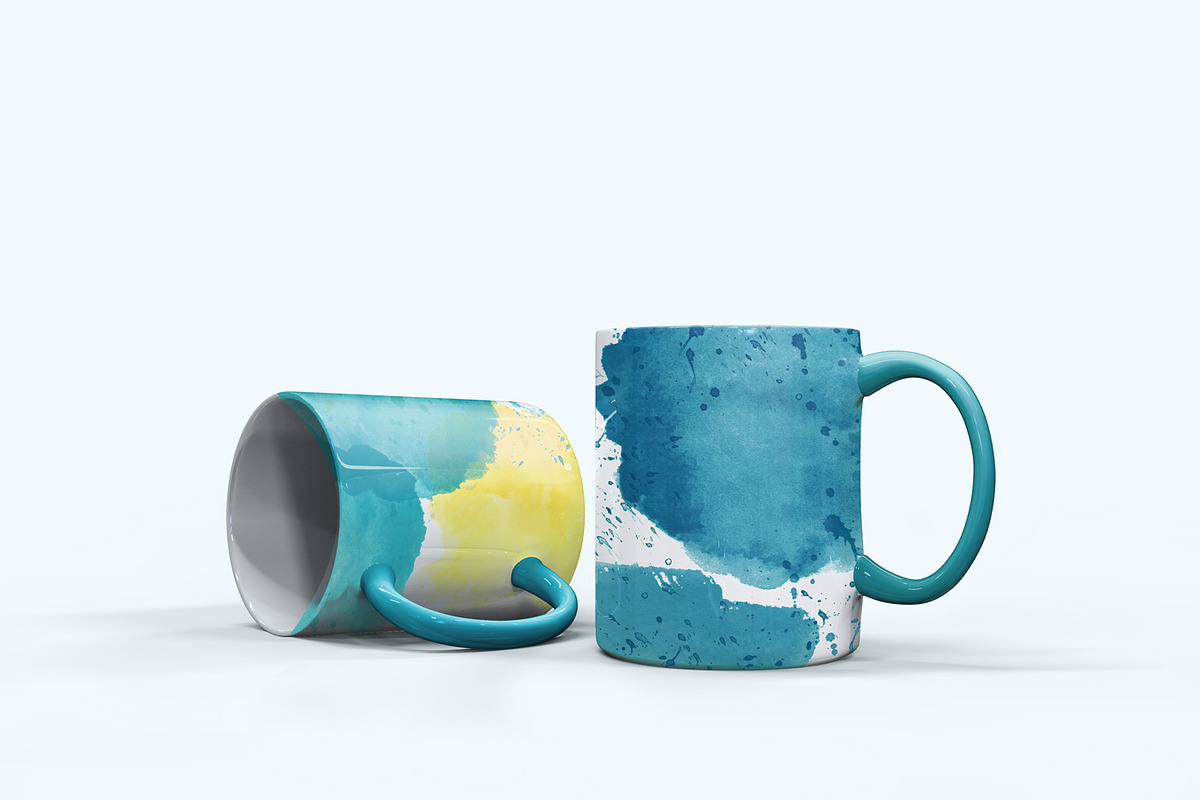 Watercolor Textures & Backgrounds, a Texture Graphic by P.F. Creative Lab (Photo 4 of 5)