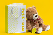 Shopping Bag Mockup 01, a Product Mockup by Ktyellow (Thumbnail 3 of 3)