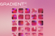 Viva Magenta Vector Grainy Gradient, a Texture Graphic by Vintage Digital Textures (Thumbnail 10 of 13)