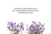 18 Fireweed in Cup Clipart, an Illustration by Pati Charm Studio (Thumbnail 5 of 8)