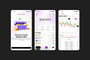 Walcy - Crypto Wallet Mobile UI KIT, an UI Kit Template by Creative Perspective (Thumbnail 6 of 7)