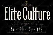 Elite Culture, a Serif Font by Wow Magic (Thumbnail 4 of 5)