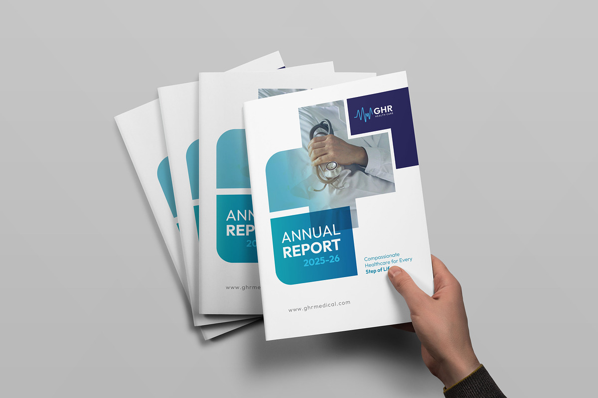 Medical Healthcare Bifold Brochure, a Brochure Template by VectStock (Photo 4 of 7)