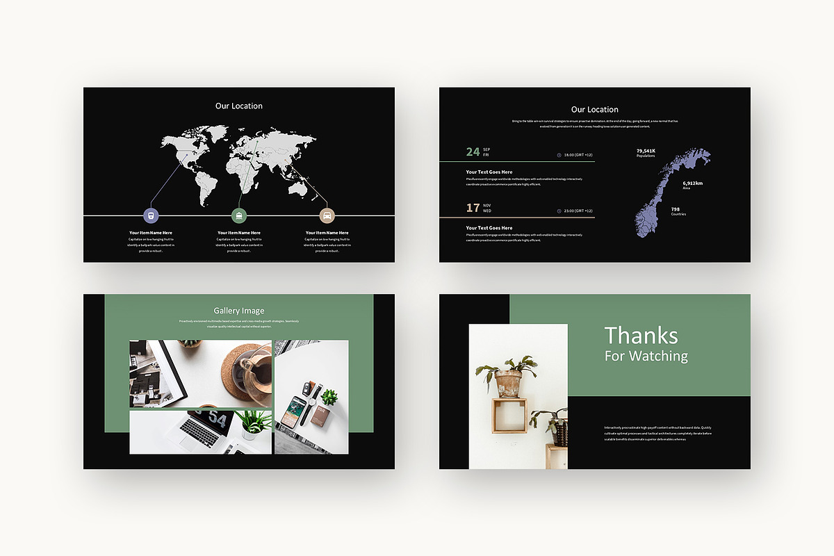Gvio : Botanical Bliss Google Slides, a Presentation Template by Punkl Camp (Photo 16 of 16)