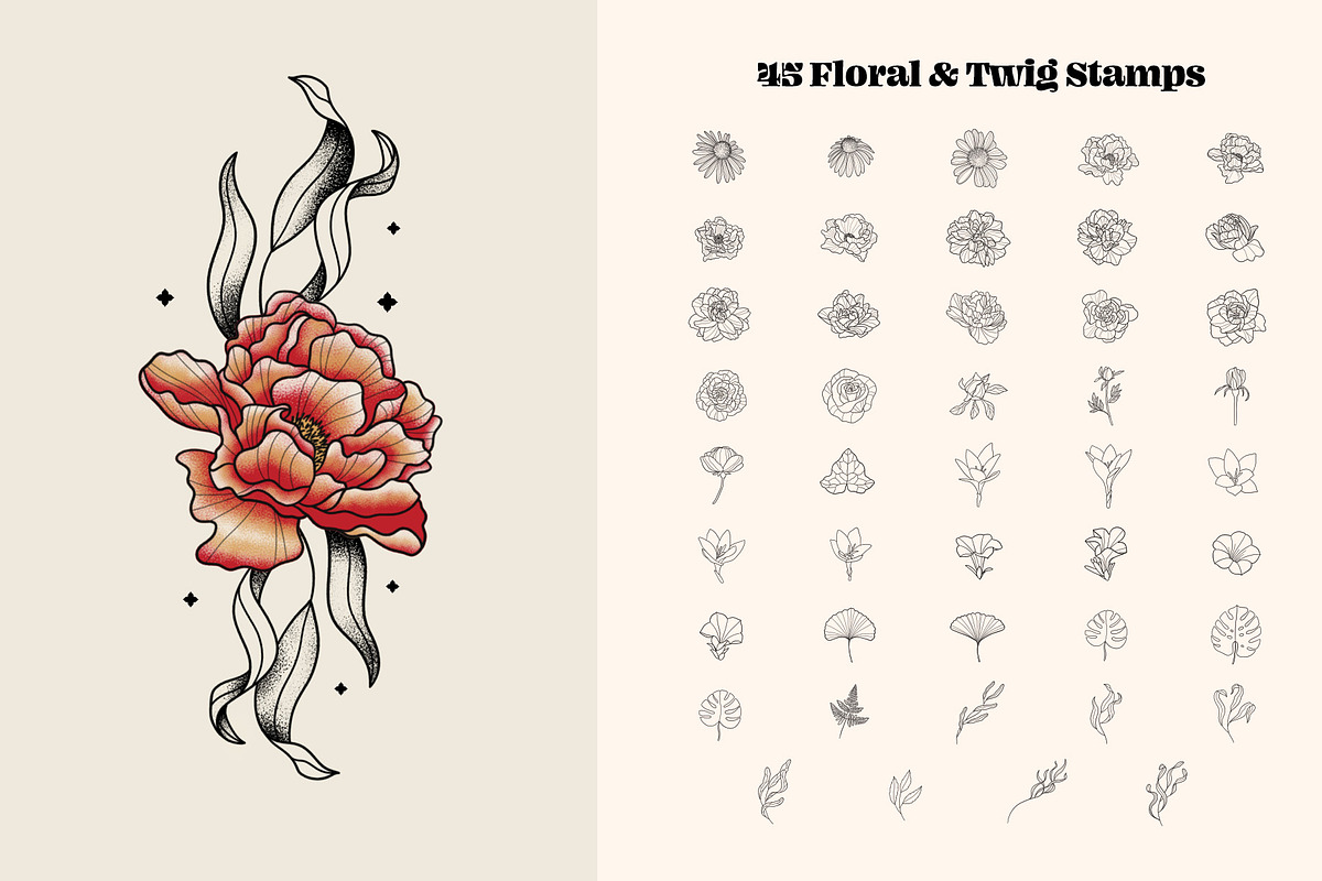 Procreate Tattoo Artist Studio, a Brush Add-On by Pencil Twist (Photo 3 of 12)