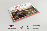 Lifestyle Magazine Design, a Magazine Template by xtratimebd (Thumbnail 1 of 6)