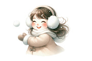 Winter Sports Clipart, an Illustration by Designworld (Thumbnail 4 of 4)