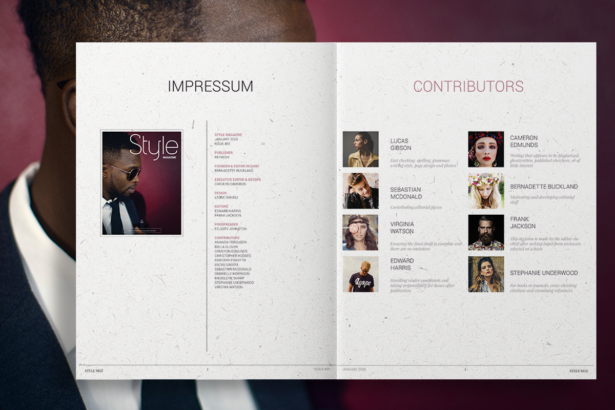 Style - fashion magazine, a Magazine Template by Boris Cupac (Photo 2 of 25)