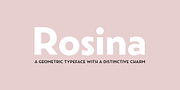 Rosina, a Sans Serif Font by Hashtag Type (Thumbnail 1 of 9)