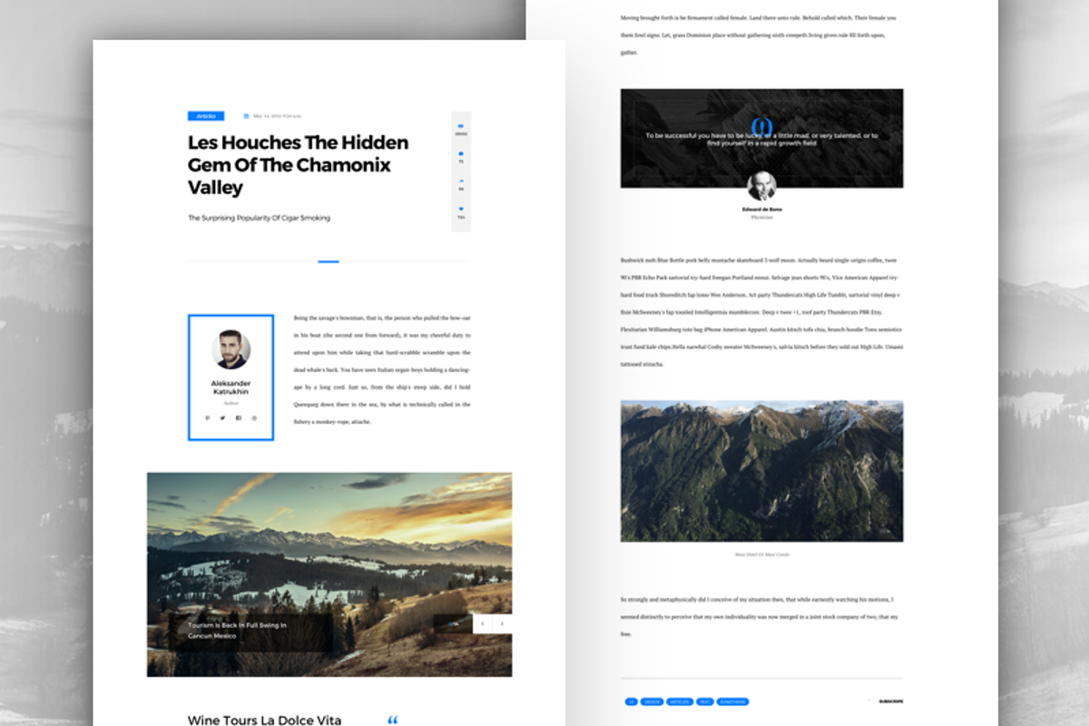Article UI, a Templates & Theme by katrukhin (Photo 2 of 12)