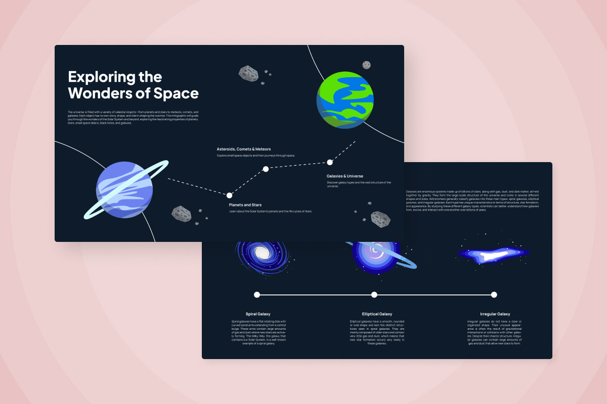 Space Objects Science Infographic V3, a Presentation Template by productype1 (Photo 5 of 5)