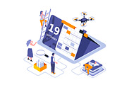 Isometric 3D Illustrations, a Finance Illustration by alexdndz (Thumbnail 10 of 26)