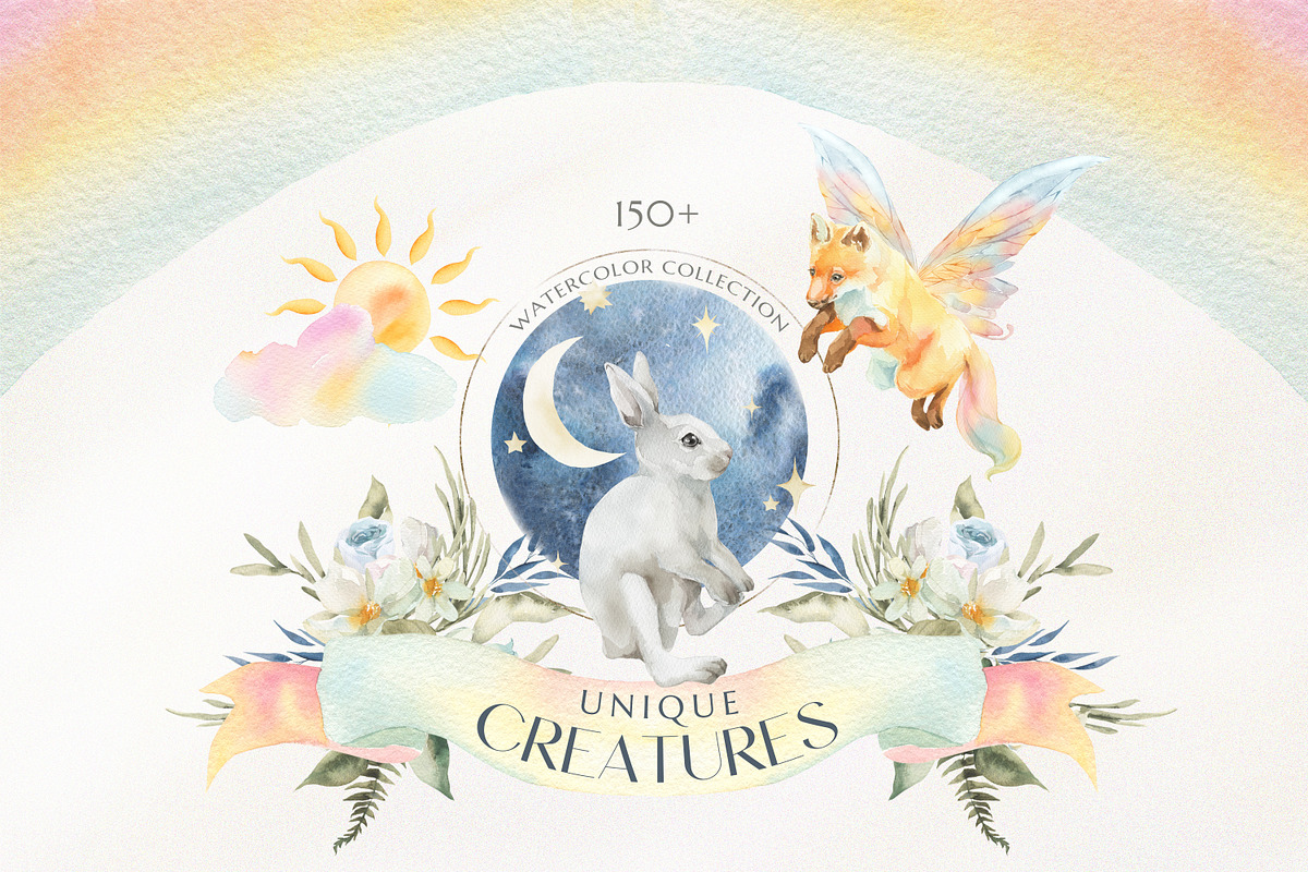 Unique Creatures & Fantasy Animals, an Animal Illustration by Cat In Colour (Photo 1 of 15)