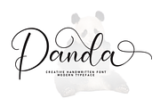 Panda | Script Font, a Handwritten Font by Scratchones (Thumbnail 1 of 9)