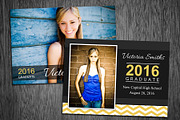 Graduation Card Template Photo 07, an Invitation Template by Supremer Studio (Thumbnail 1 of 2)