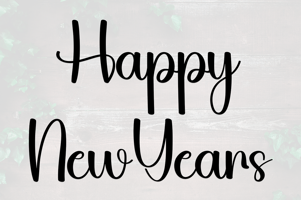 Desember Background, a Handwritten Font by FreshTypeINK (Photo 7 of 8)
