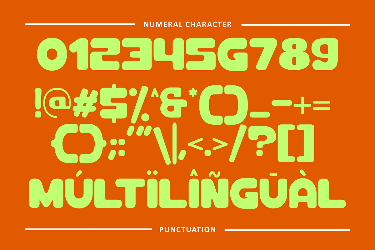 Saro Food - Bold Extrude Logo Font, a Sans Serif Font by Illushvara Design (Photo 10 of 12)