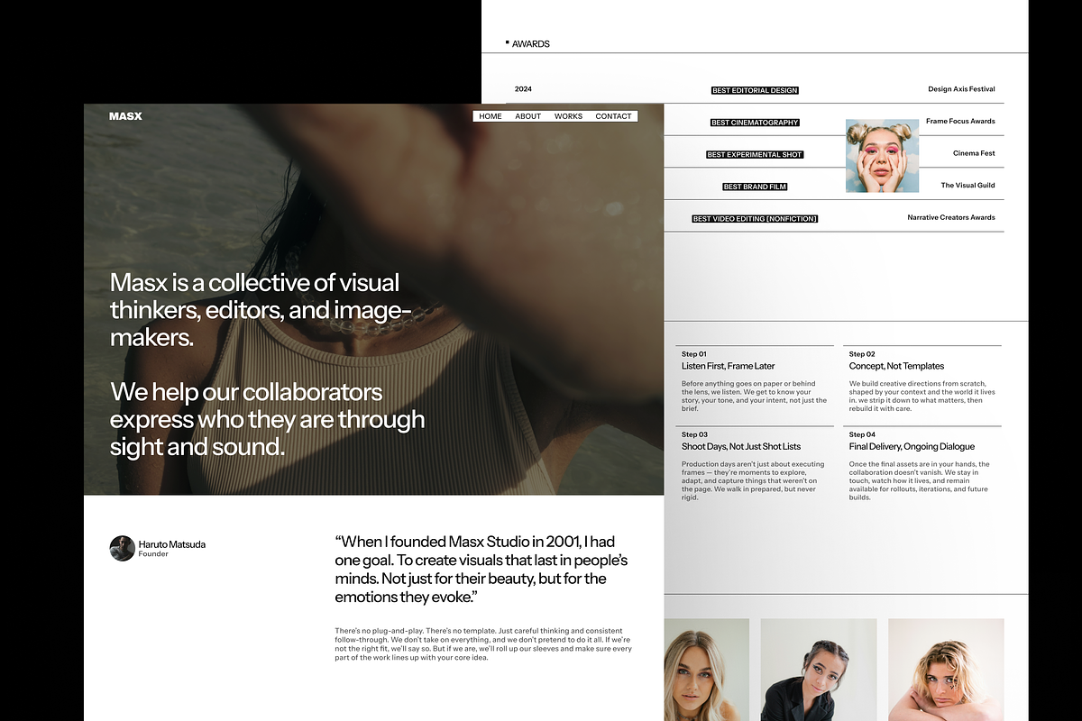 Creative Studio Framer Template preview 4