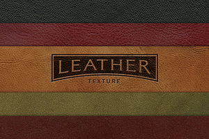 Leather Texture - 5 Pack