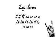 Holasky - Modern Script Font, a Script Font by Favo Write (Thumbnail 11 of 13)