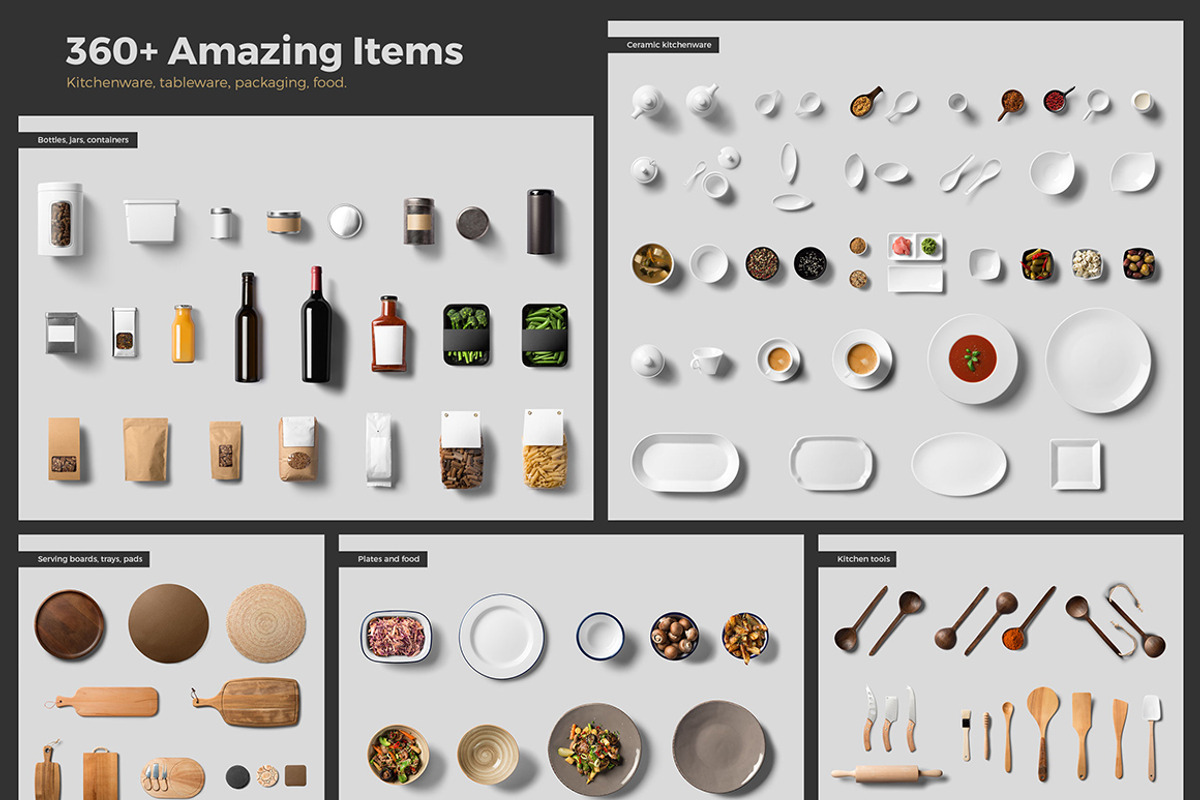 Kitchen Ready Mockup Creator, a Cups & Container Mockup by Mockup Cloud (Photo 9 of 9)