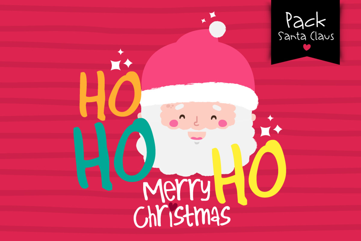 Pack Santa Claus, a Texture Illustration by himoki (Photo 1 of 5)