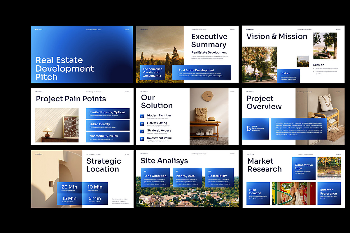Real Estate Development Pitch GSL, a Presentation Template by Neermana (Photo 2 of 4)