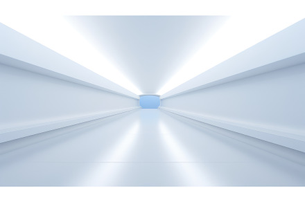 abstract space clean corridor, an Architecture Photo by pikepicture