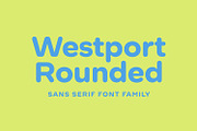Westport Rounded — Geometric Sans, a Sans Serif Font by Inlay Studio (Thumbnail 1 of 8)
