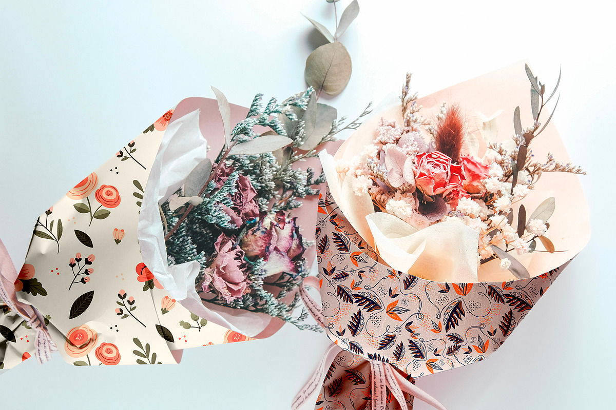 Bouquet Paper Mockup, a Packaging Mockup by dpi (Photo 6 of 6)